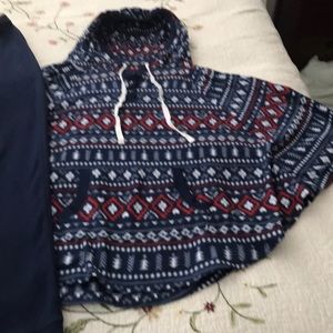 Cozy Flannel cape and matching bottoms